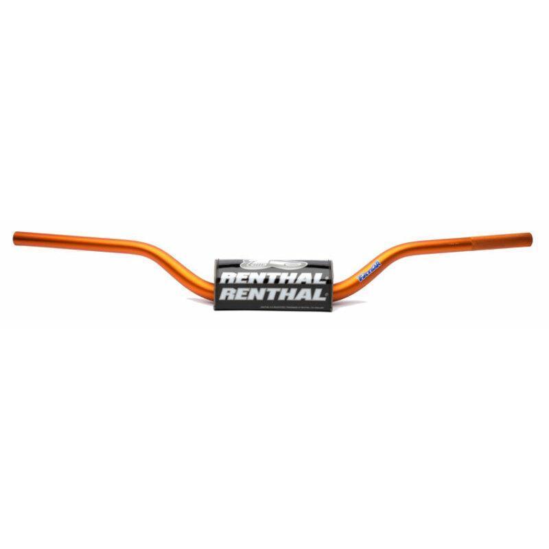 RENTHAL 831-01-OR : Manillar Renthal Fatbar SX85 13- naranja con protector negro 831-01-OR