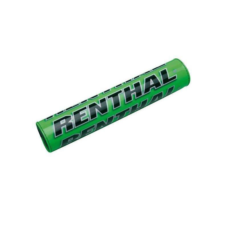 RENTHAL P218 : Protector/Morcilla barra superior de manillar Renthal verde 216mm P218