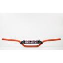 RENTHAL 823-01-OR-03-219 : Manillar Renthal motocross SX65 naranja con protector negro 823-01-OR-03-219