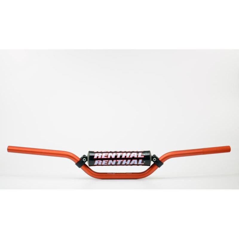 RENTHAL 823-01-OR-03-219 : Manillar Renthal motocross SX65 naranja con protector negro 823-01-OR-03-219