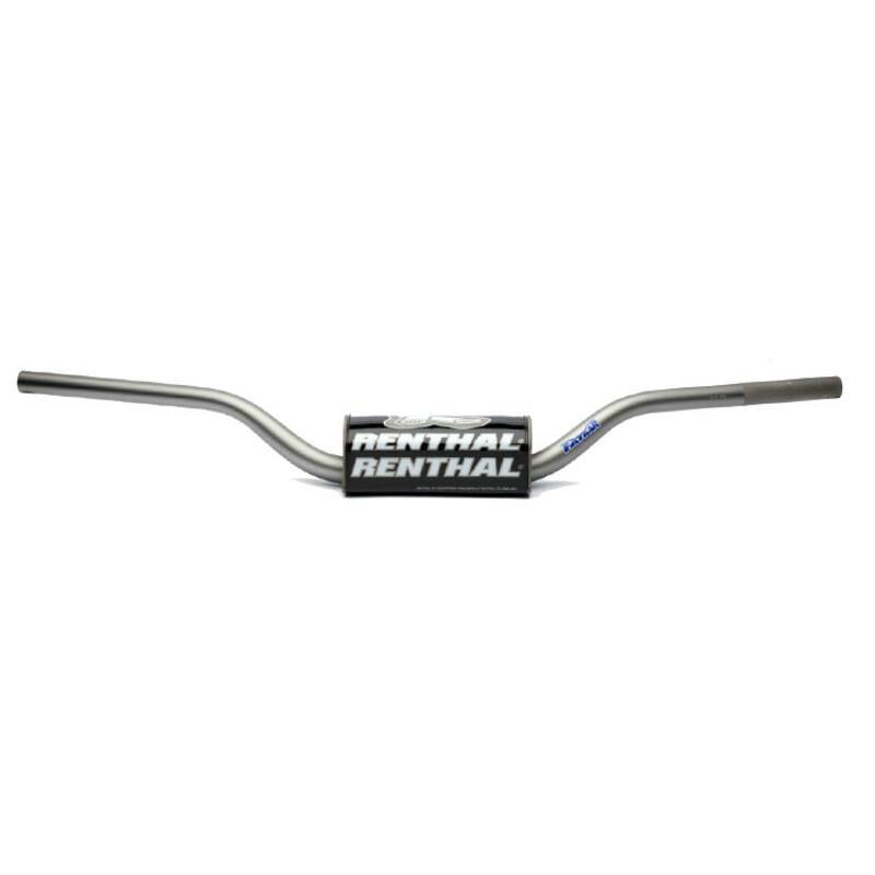 RENTHAL 745-01-TT : Manillar Renthal Fatbar enduro titanio con protector negro 745-01-TT