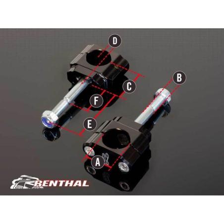 RENTHAL CL002 : Torretas Renthal para Honda CL002