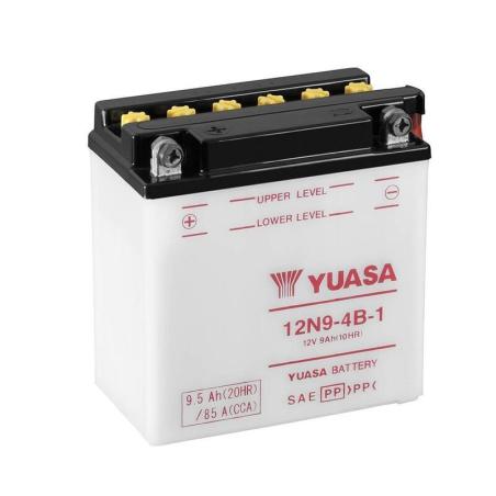 YUASA 12N9-4B-1 (CP) : Batería YUASA 12N9-4B-1 Combipack (con electrolito)