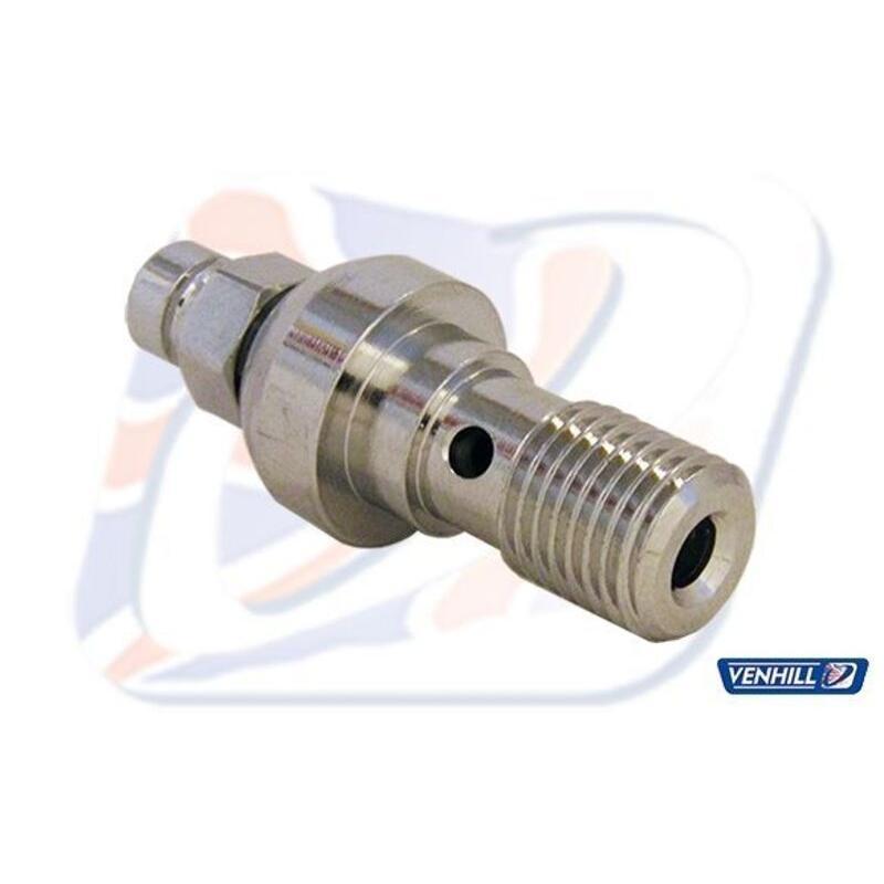 VENHILL 310375DC : Tornillo con sangrador 3/8¨ Venhill cromado