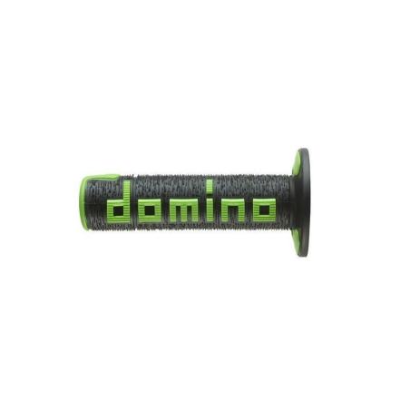 DOMINO A36041C4044A7-0 : Puños Domino Off Road A360 negro/verde A36041C4044A7-0