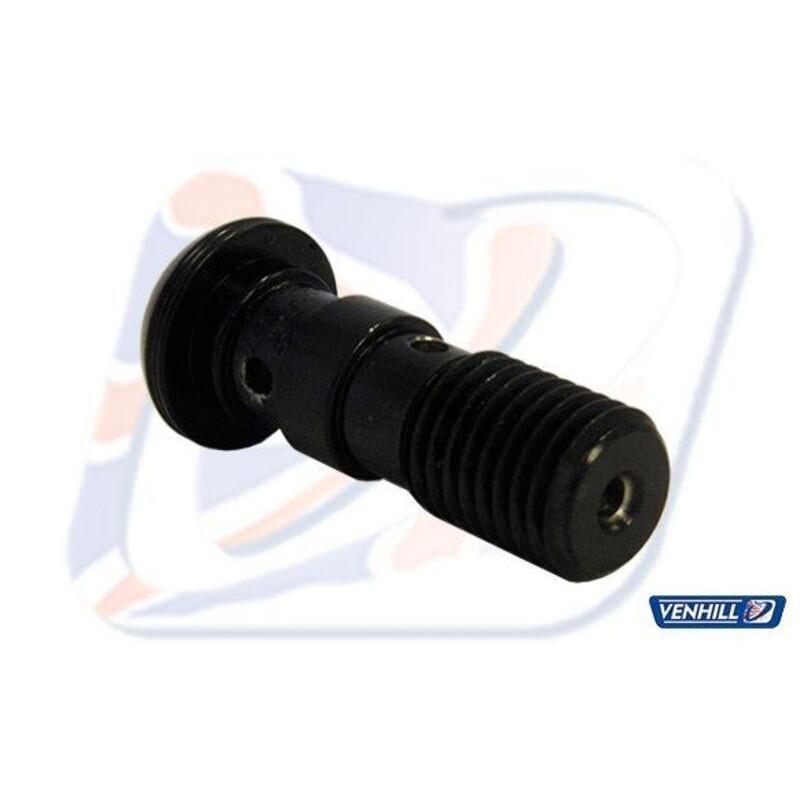 VENHILL 210125D/BK : Tornillo doble alomado M10x1.25 Venhill negro