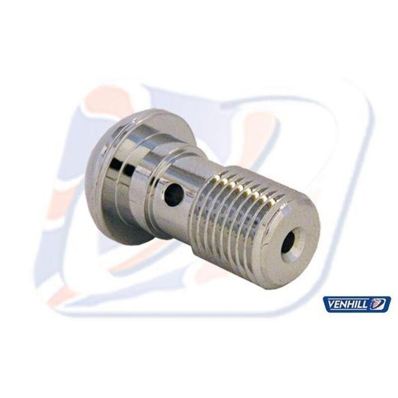 VENHILL 110100DC : Tornillo alomado M10x1 Venhill cromado