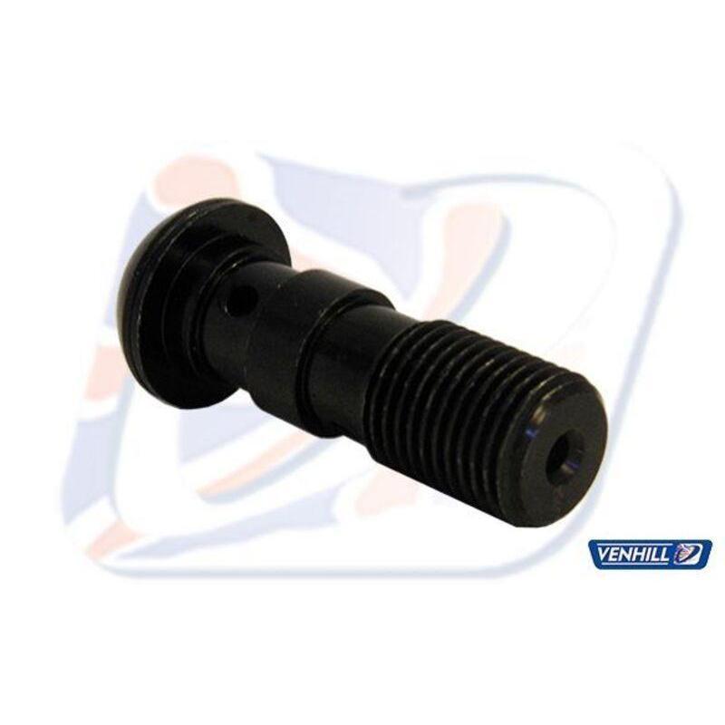 VENHILL 210100D/BK : Tornillo doble alomado M10x1 Venhill negro