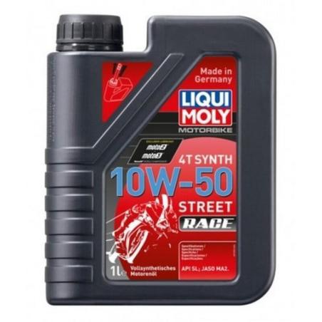 LIQUI MOLY 1502 : Botella de 1L aceite Liqui Moly 100% sintético 10W-50 Street Race