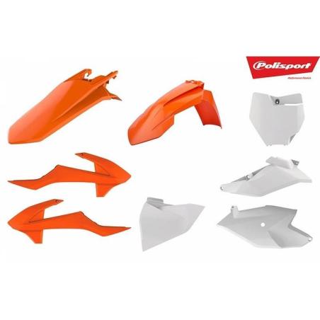 POLISPORT 90760 : Kit plástica Polisport KTM color original 90760