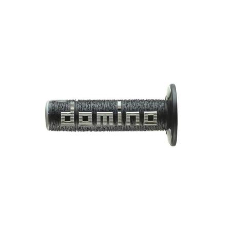 DOMINO A36041C4052A7-0 : Puños Domino Off Road A360 negro/gris A36041C4052A7-0