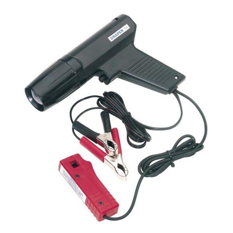 DRAPER 52616 : Pistola Estroboscópica 12V3,6W con sensor inductivo