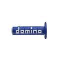 DOMINO A36041C4846A7-0 : Puños Domino Off Road A360 azul/blanco A36041C4846A7-0