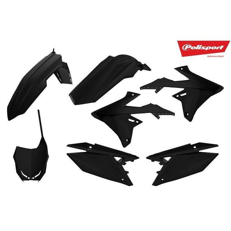 POLISPORT 90765 : Kit plástica Polisport Suzuki negro 90765