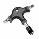 Llave T para tornillos y tuercas plato t