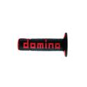 DOMINO A36041C4042A7-0 : Puños Domino Off Road A360 negro/rojo A36041C4042A7-0