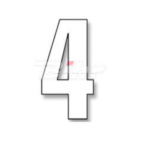 Numeros Carrera Blanco - Pack de 3 uds C