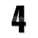 Numeros Carrera Negro - Pack de 3 uds Cr