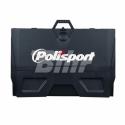 Alfombra plastica de box Polisport negro