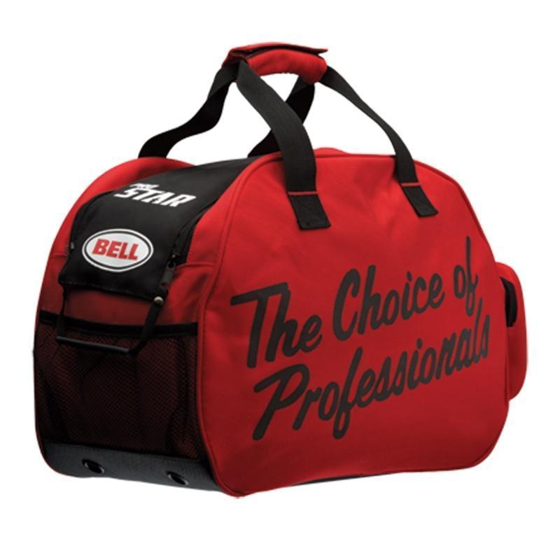 BELL 8043613 : BOLSA PARA CASCO BELL RACE STAR / PRO STAR CON CREMALLERA ROJO