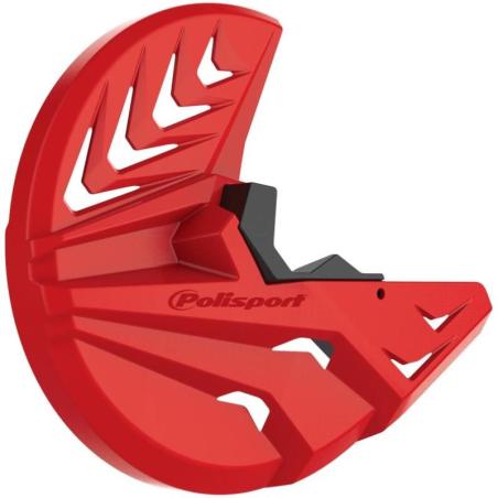 POLISPORT 8155300003 : Protector de disco y puntera de Horquilla POLISPORT rojo / negro