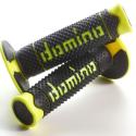 DOMINO A26041C5040A7-0 : Puños DOMINO FULL GRIP A260 color negro / amarillo fluor