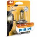 PHILIPS 49024730 : Bombilla PHILIPS H4 Vision Moto 12V / 60 / 55W - x1