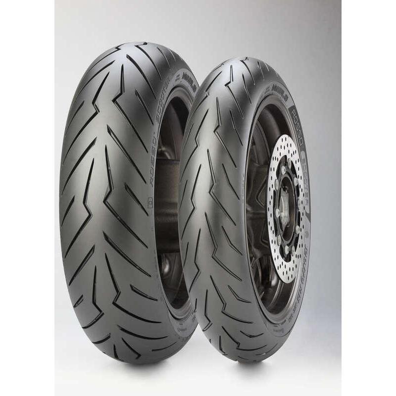 PIRELLI 2768700 : Neumático PIRELLI DIABLO ROSSO SCOOTER (F) 120/80-14 M/C 58S TL