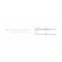 BIHR K-200I : Bridas de nylon BIHR 3,6 x 203mm blanco