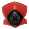 BIHR YM-3241-RED : Faro con careta Bihr Viper rojo