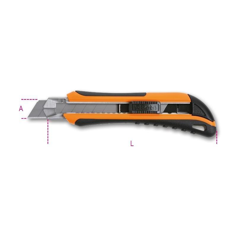 BETA 017710050 : Cutter BETA de 18 mm con seis cuchillas