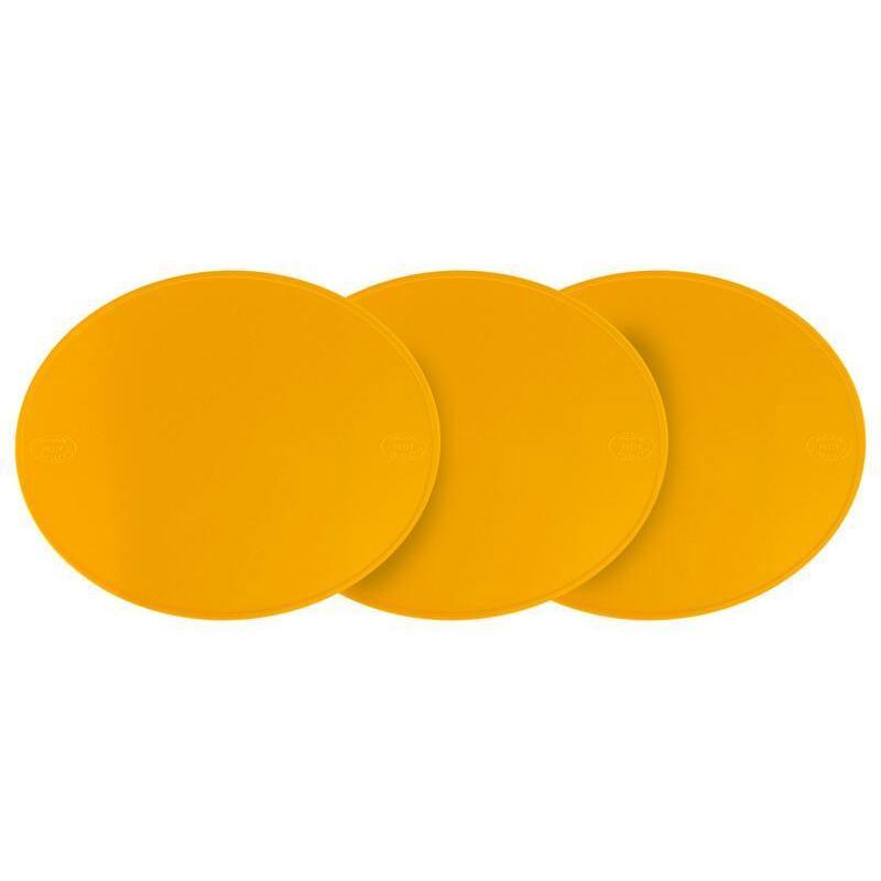 PRESTON PETTY 8667400003 : Portanumeros Preston Petty ovalado 28,6CM X 23,5cm Amarillo, x3