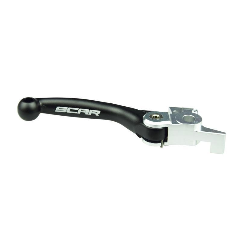 SCAR PBL504 : Maneta de freno SCAR FLEX plegable negro Husqvarna