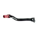 SCAR GSL303 : Pedal cambio SCAR negro mate Puntera roja Suzuki RM85