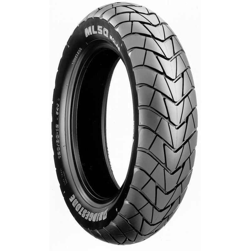 BRIDGESTONE 76022 : Neumático BRIDGESTONE MOLAS ML50 110/80-10 58J TL