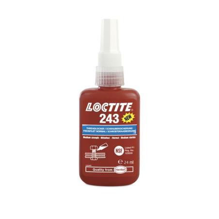 LOCTITE 1370559 : Fijador de roscas de media resistencia LOCTITE 243 botella 24ML