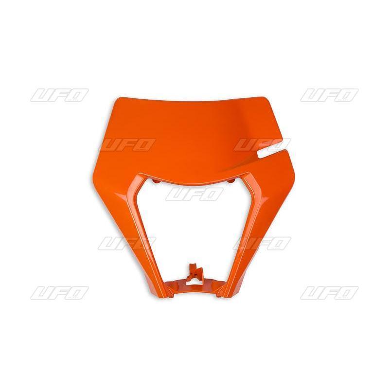 UFO KT05003#127 : Portanúmeros delantero UFO naranja KTM EXC/EXC-F