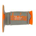 Puños off road Domino DSH gris/naranja A