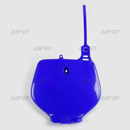 UFO YA02853#089 : Porta-números delantero UFO azul Yamaha YZ125/250