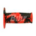 Puños off road Domino Snake rojo/negro A