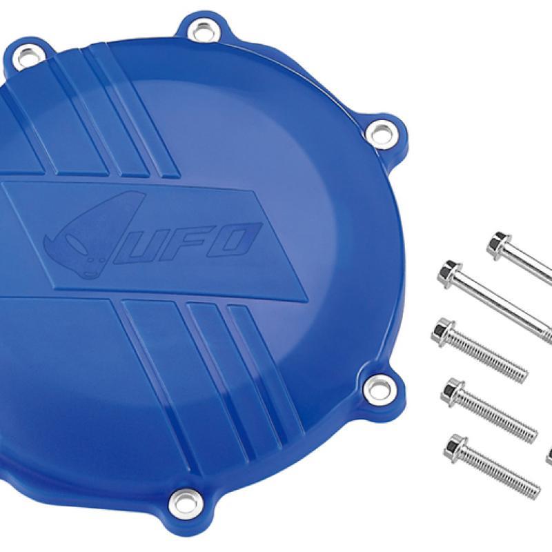 UFO AC02402 : Protector tapa de embrague UFO azul Yamaha WR450F