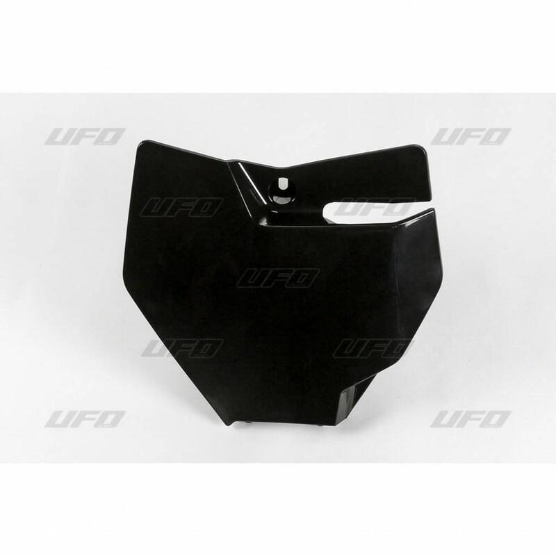 UFO KT04087#001 : Porta-números delantero UFO negro KTM SX85