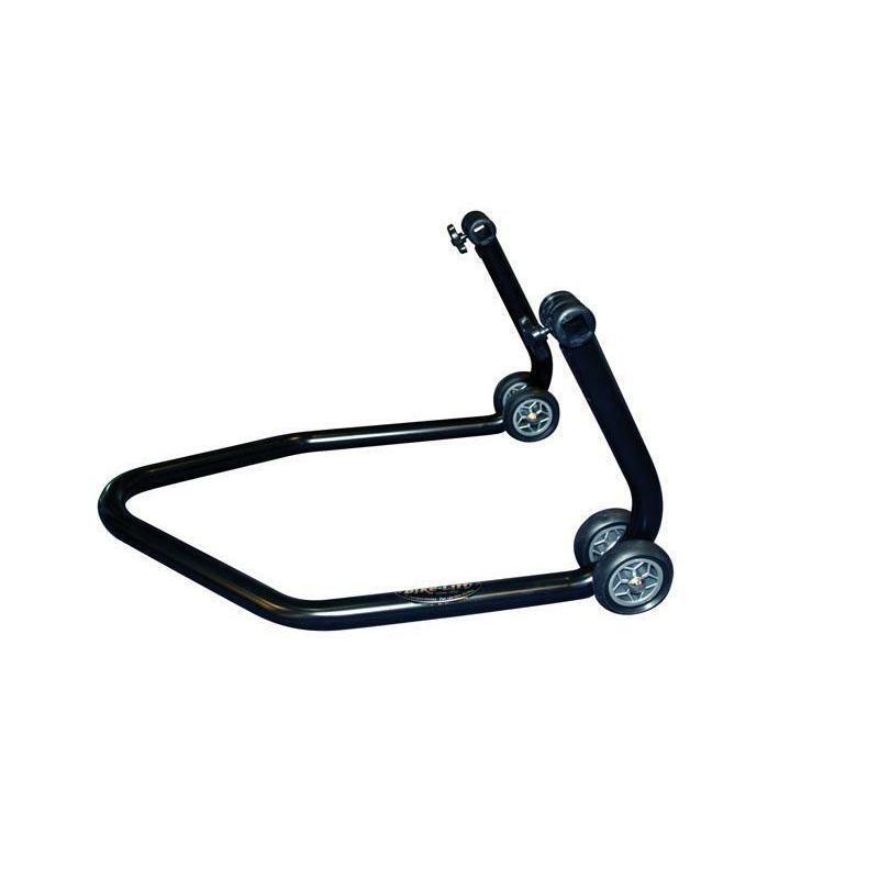 BIKE LIFT  : Caballete trasero BIKE LIFT universal negro con soportes de goma en L""