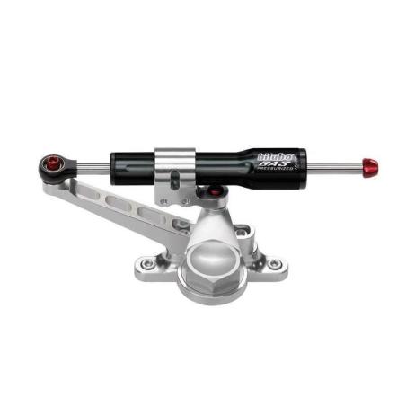 BITUBO  : BITUBO Black Steering Damper Kit Over Fuel Tank Position Ducati 749 Dark