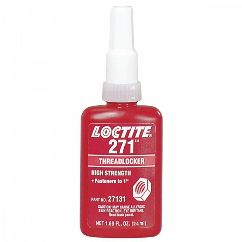 LOCTITE 229311 : Fijador de roscas de alta resistencia LOCTITE 271 botella 24ml