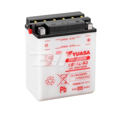 Batería Yuasa YB14L-A2 Combipack (con el