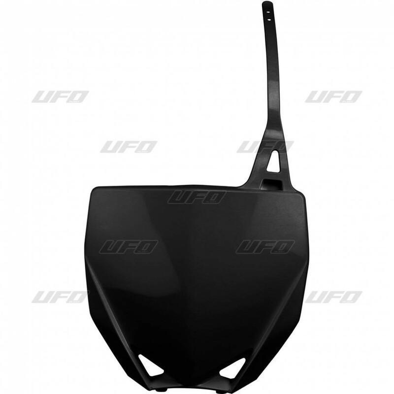 UFO YA04869#001 : Porta-números delantero UFO negro Yamaha YZ65