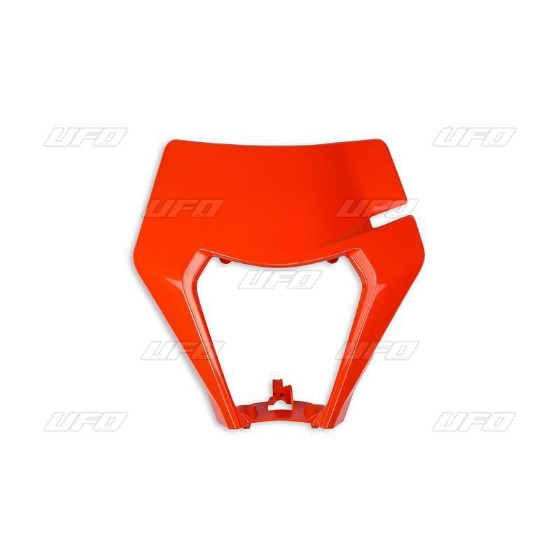 UFO KT05003#FFLU : Portanúmeros delantero UFO naranja flúor KTM EXC/EXC-F