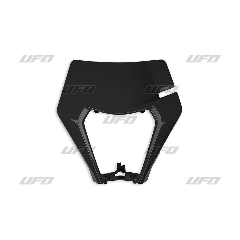 UFO KT05003#001 : Portanúmeros delantero UFO negro KTM EXC/EXC-F