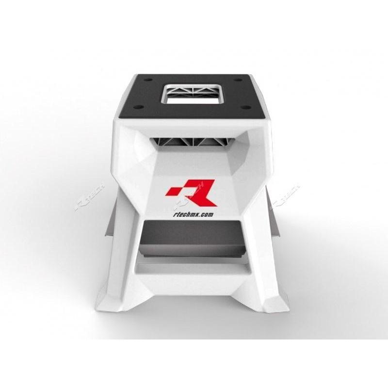 RACETECH R-CAVMX0015BN : Stand moto RACETECH R15 MX Blanco